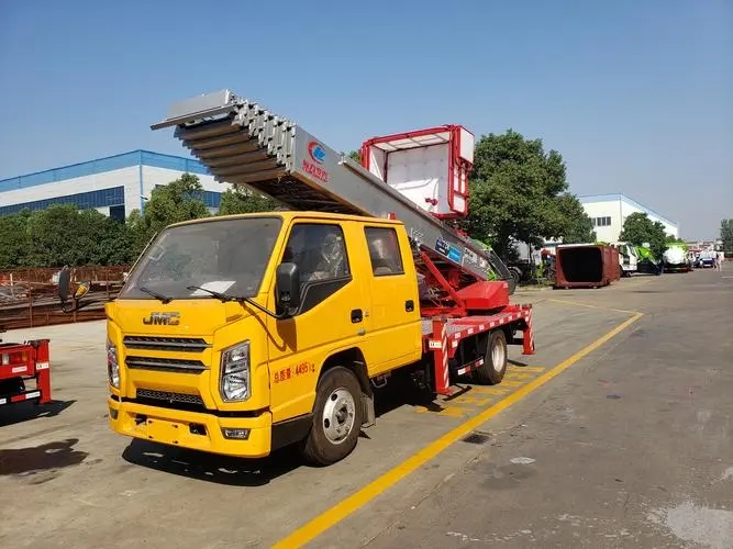 通山附近云梯车出租 砂石搬运