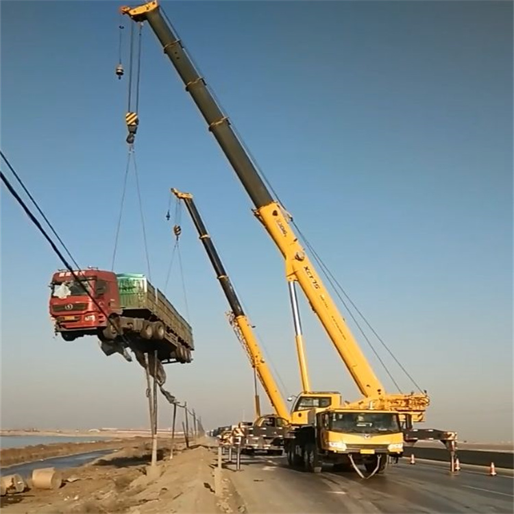 通山吊车怎么吊货车